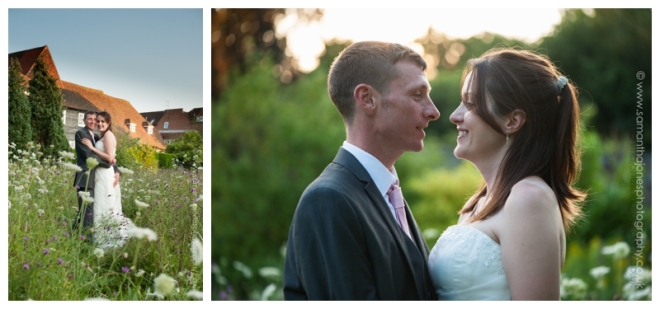 Kirsty and Robin garden portraits by Samantha Jones Photography